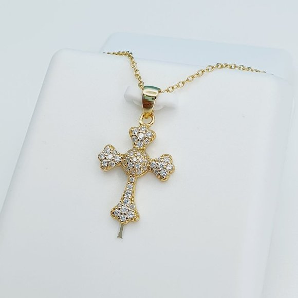 925 Sterling Silver Cubic Zirconia Necklace, U19254724 - Picture 6 of 11